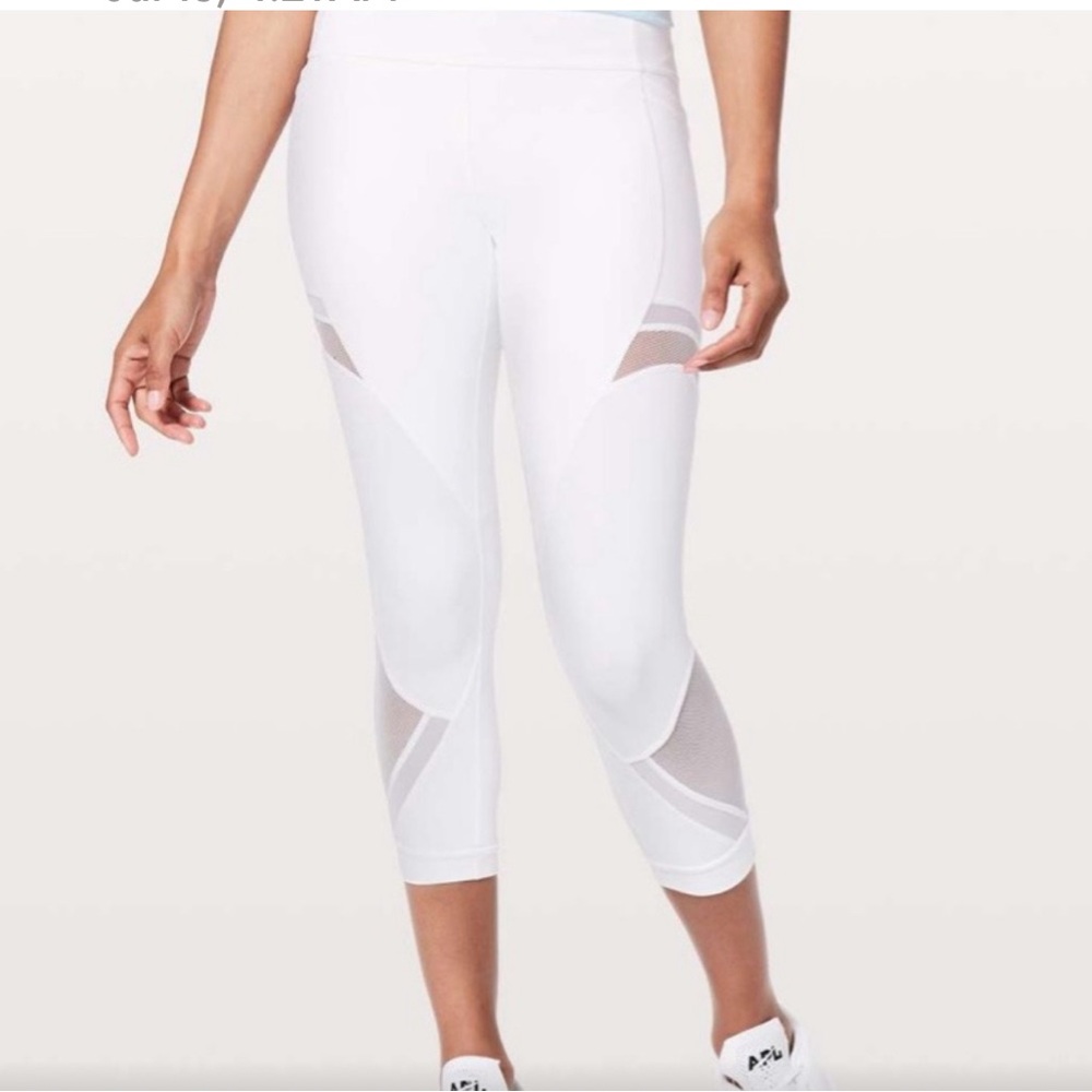 Lululemon Forget the Sweat 21” white size 6